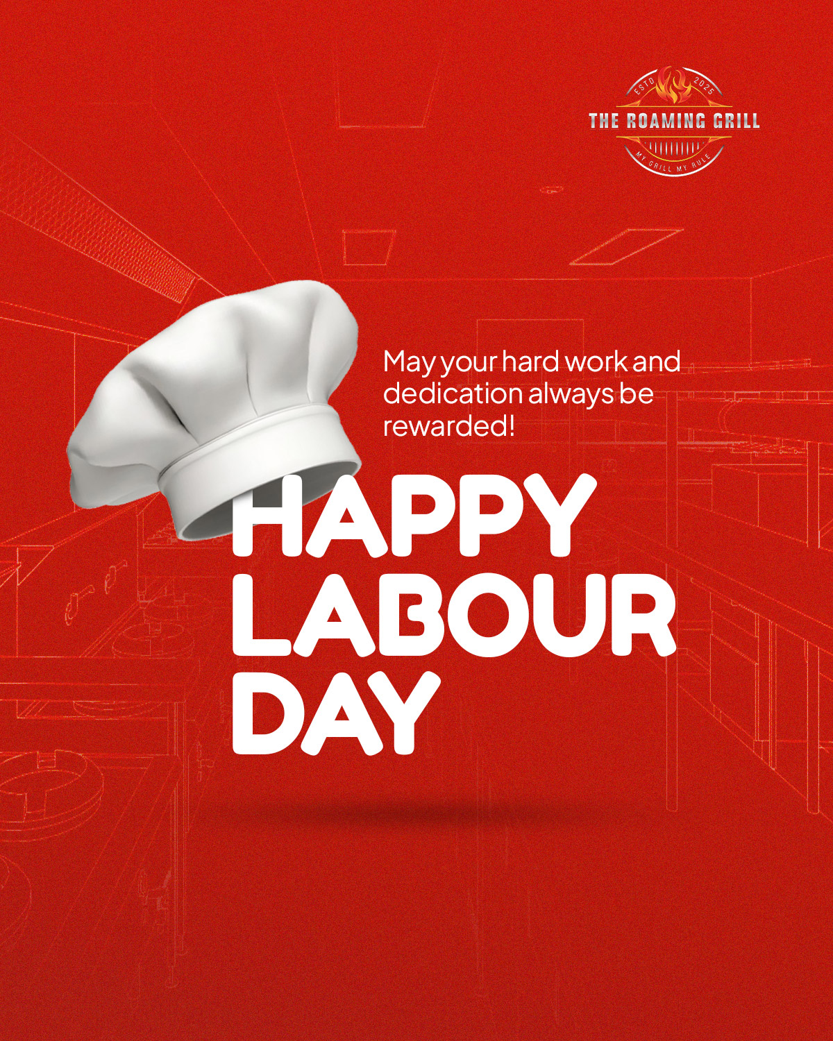 Restaurant and food social media design by Creative Manda, Dubai
