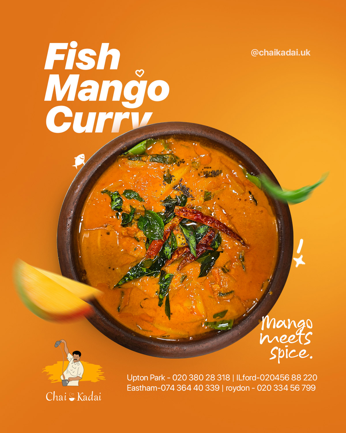 Restaurant and food social media design by Creative Manda, Dubai